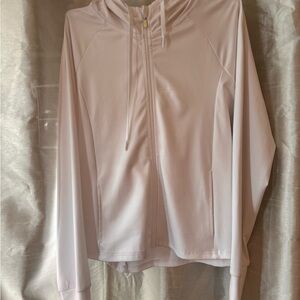 White Fitted Tennis Sweatshirt